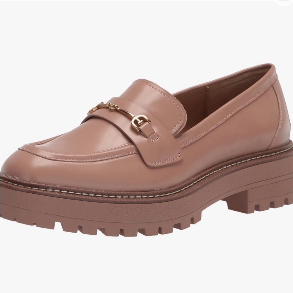 Anthropologie x Sam Edelman Laurs Chunky Sole Loafers in Honey - Picture 5 of 13
